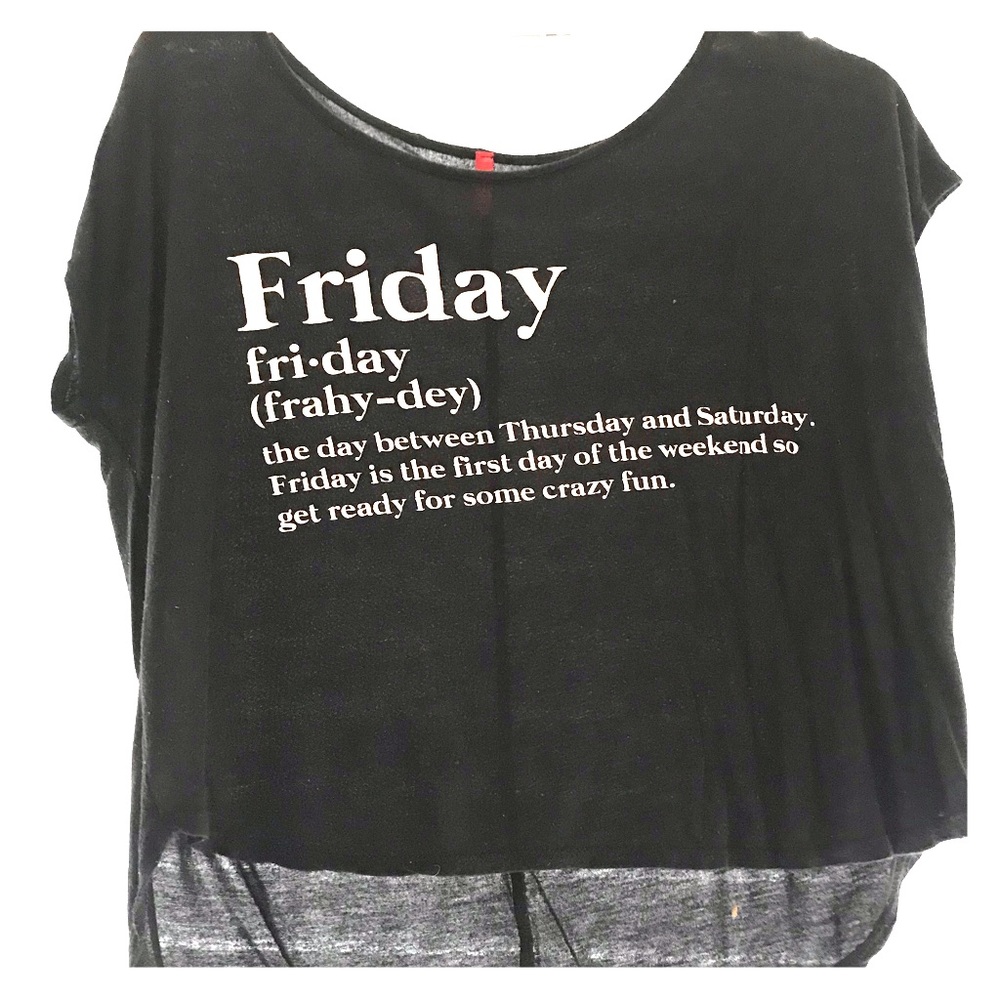 Friday shirt